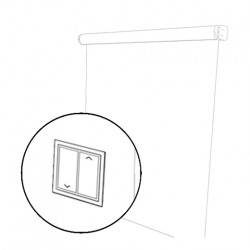 Motorizado Interruptor de Parede