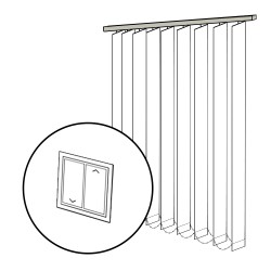 Motorizado Interruptor de Parede